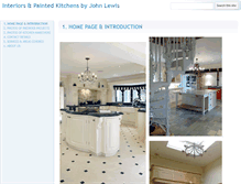 Tablet Screenshot of handpainted-kitchen.co.uk